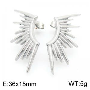Stainless Steel Earring - KE113878-KFC