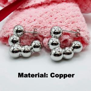 Copper Earring - KE114575-TJG