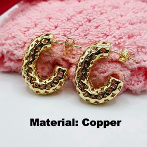 Copper Earring - KE114577-TJG