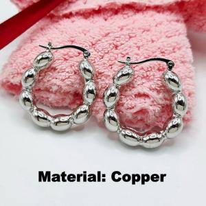 Copper Earring - KE114578-TJG