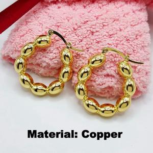 Copper Earring - KE114579-TJG
