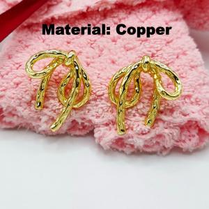 Copper Earring - KE114593-TJG