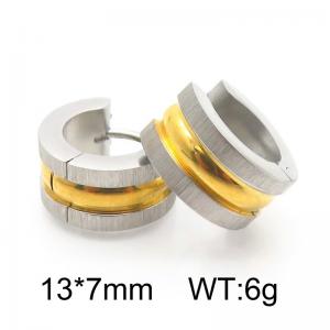 SS Gold-Plating Earring - KE114661-XY