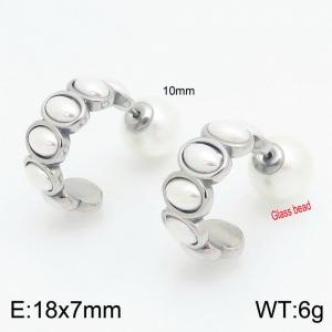 Stainless Steel Earring - KE115686-Z