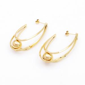 SS Gold-Plating Earring - KE118773-HM