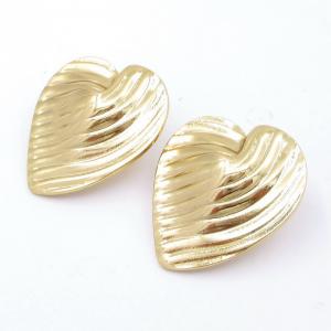 SS Gold-Plating Earring - KE119512-AQ