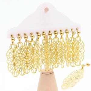 SS Gold-Plating Earring - KE120089-TLA