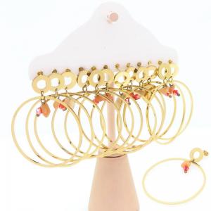 SS Gold-Plating Earring - KE120091-TLA