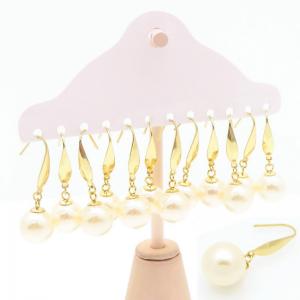 SS Gold-Plating Earring - KE120093-TLA