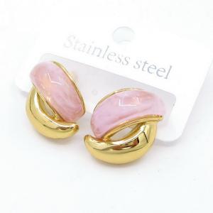SS Gold-Plating Earring - KE120149-SP