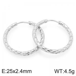 Stainless Steel Earring - KE120755-GC