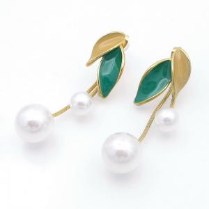 SS Gold-Plating Earring - KE120842-SP