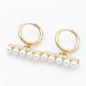 SS Gold-Plating Earring - KE122605-HM