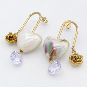 SS Gold-Plating Earring - KE122636-SP