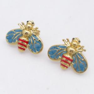 SS Gold-Plating Earring - KE122664-SP
