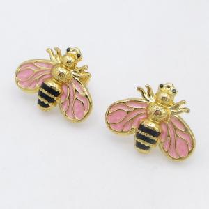 SS Gold-Plating Earring - KE122666-SP