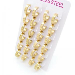 SS Gold-Plating Earring - KE122681-XY