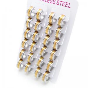 SS Gold-Plating Earring - KE122687-XY