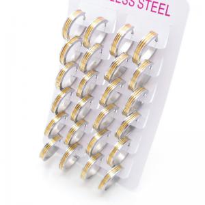 SS Gold-Plating Earring - KE122694-XY