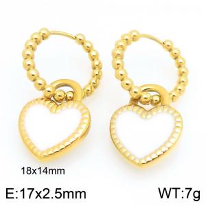 SS Gold-Plating Earring - KE122708-Z