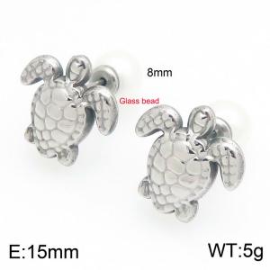 Stainless Steel Earring - KE122737-Z