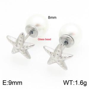 Stainless Steel Earring - KE122747-Z