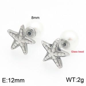 Stainless Steel Earring - KE122749-Z
