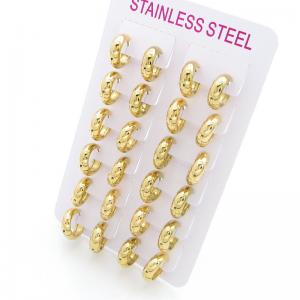 SS Gold-Plating Earring - KE122790-XY