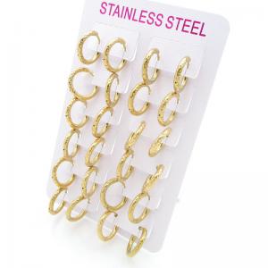 SS Gold-Plating Earring - KE122793-XY
