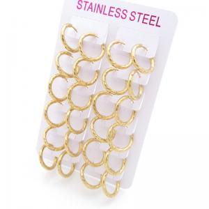 SS Gold-Plating Earring - KE122795-XY