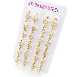 SS Gold-Plating Earring - KE122800-XY