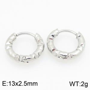 Stainless Steel Earring - KE122852-GC