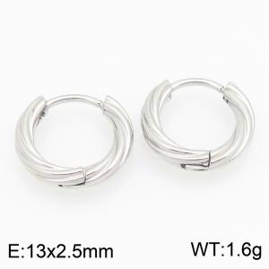 Stainless Steel Earring - KE122856-GC