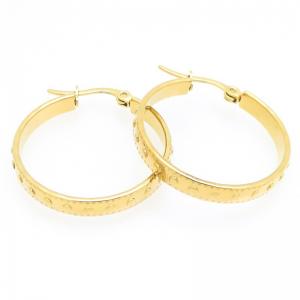 SS Gold-Plating Earring - KE122947-TLA