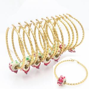 SS Gold-Plating Earring - KE122960-TLA