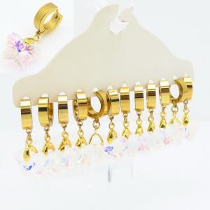 SS Gold-Plating Earring - KE122965-TLA