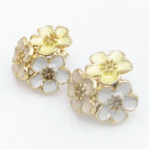 SS Gold-Plating Earring - KE123769-SP