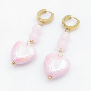 SS Gold-Plating Earring - KE123780-SP