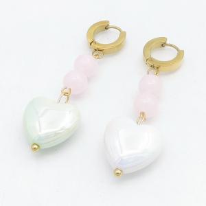 SS Gold-Plating Earring - KE123784-SP