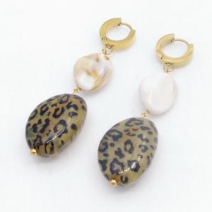 SS Gold-Plating Earring - KE123786-SP