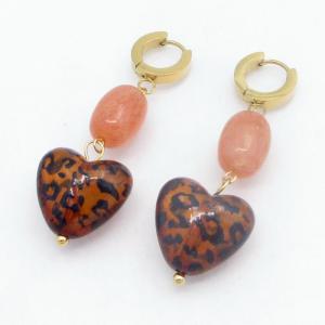 SS Gold-Plating Earring - KE123788-SP