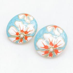 SS Gold-Plating Earring - KE123792-SP