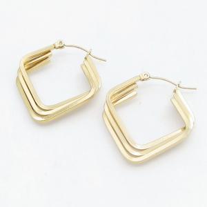 SS Gold-Plating Earring - KE123801-SP