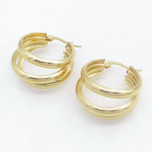 SS Gold-Plating Earring - KE123802-SP