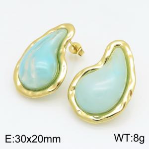 SS Gold-Plating Earring - KE134242-SP