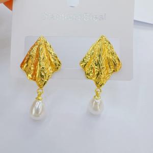 SS Gold-Plating Earring - KE134459-SXSJ