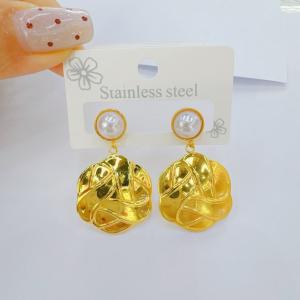 SS Gold-Plating Earring - KE134460-SXSJ