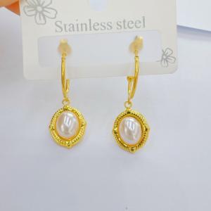 SS Gold-Plating Earring - KE134462-SXSJ