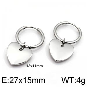 Stainless Steel Earring - KE134863-Z