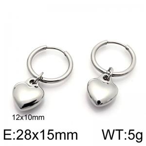 Stainless Steel Earring - KE134865-Z